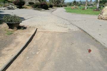 Abandono del Parque de las Mil Palmeras del Valle de Jinámar/TA.